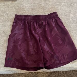 Under Armour Men's Athletic Shorts - Maroon
